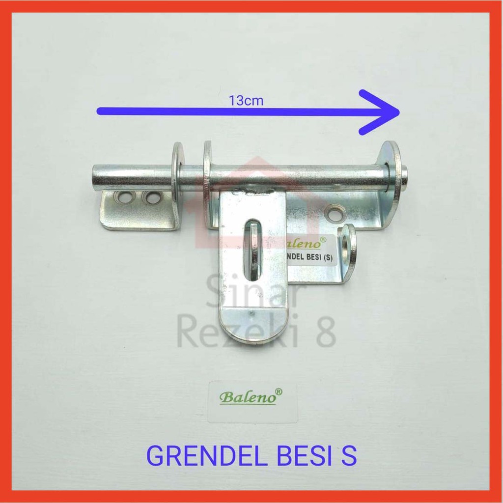 Jual Grendel Pintu Besi S / Kunci Pintu Selot Slot Jendela Pagar