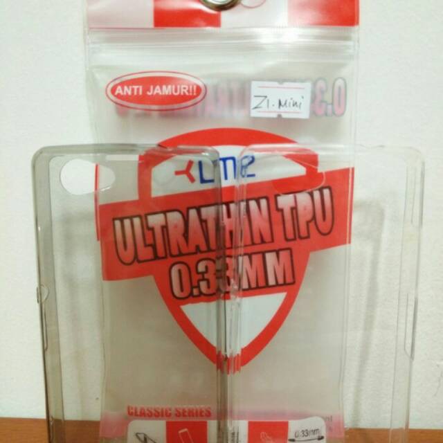 Softcase Sony Xperia Z1 mini ultrathin ume jelly case sony Xperia Z1 mini