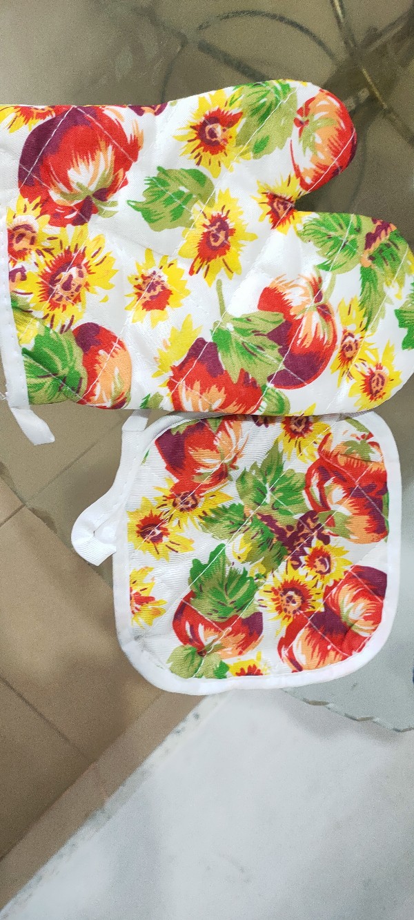 Tgb Set Sarung Tangan Masak Dapur Anti Panas