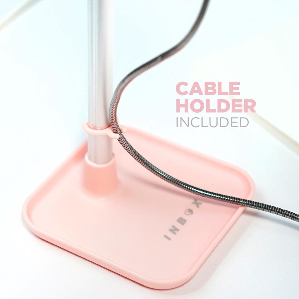 Super Jaminan Gadget Stand Holder | Phone Stand Holder | Stand Hp Meja | Holder Stand Inbox Holdy - Pink Edition