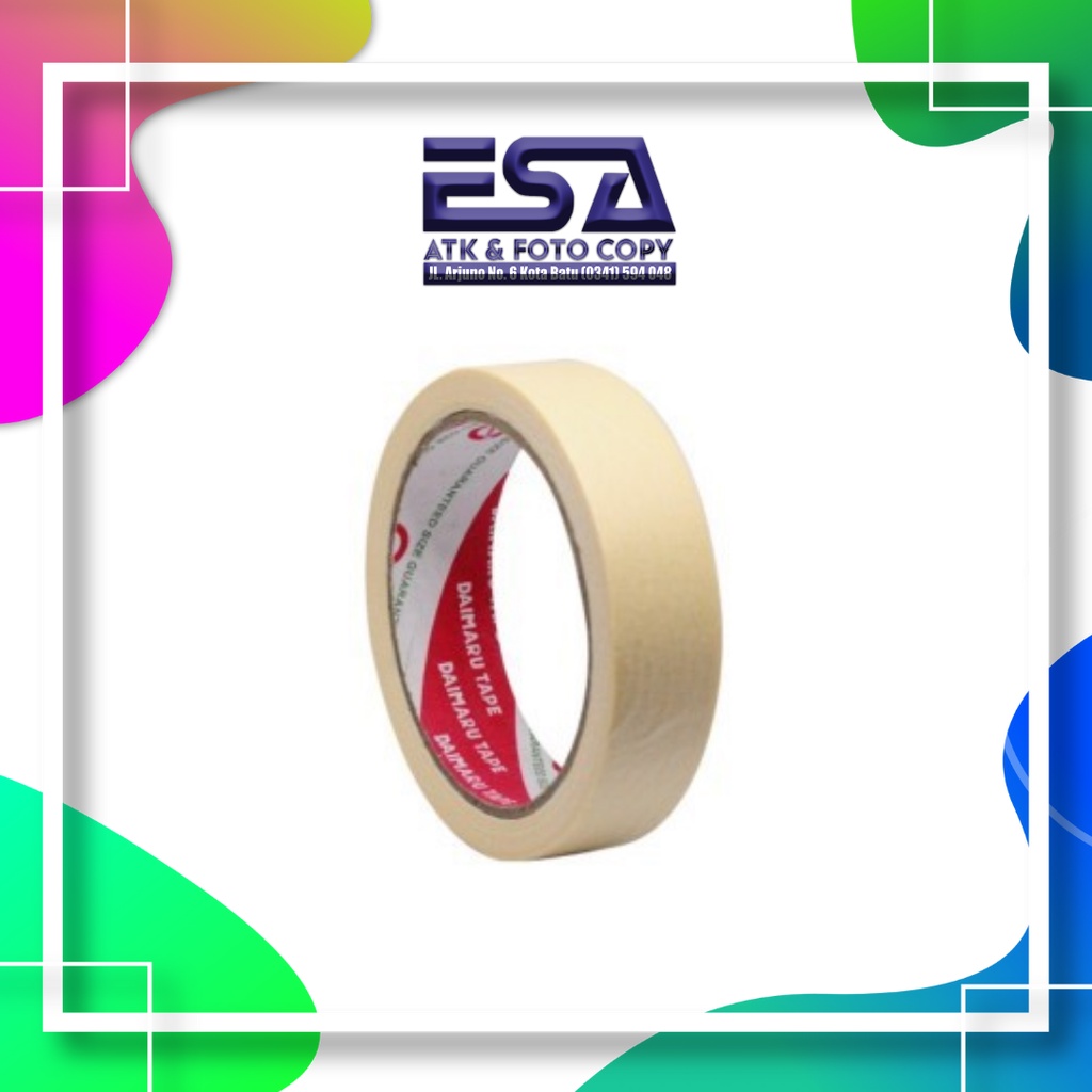 

Masking Tape Isolasi Kertas Daimaru Ukuran 24mm