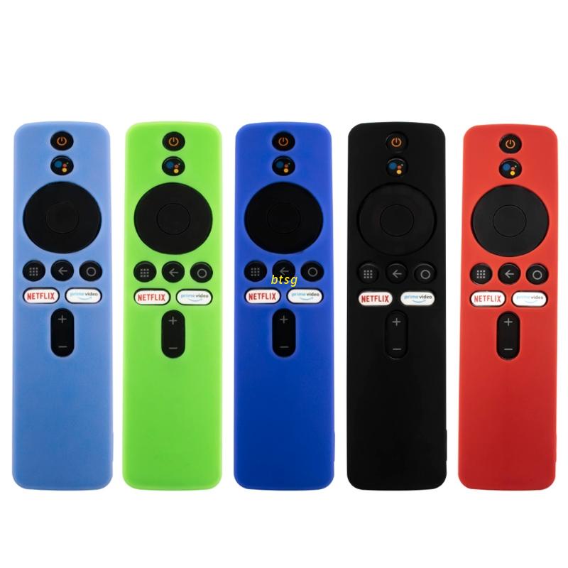 Btsg Casing Pelindung Remote Control Bahan Silikon Untuk Xiaomi Mi Box S Mi Box 4