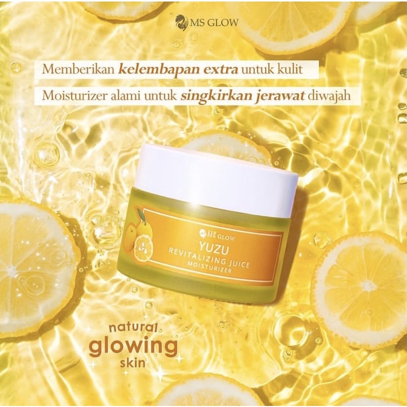 MOISTURIZER YUZU MS GLOW | HIDRA YUZU MS GLOW | MOIST MS GLOW YUZU