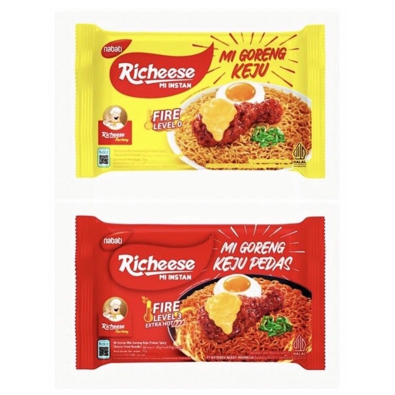 Jual Mie Richeese Nabati Mie Goreng Ramen Richeese | Shopee Indonesia