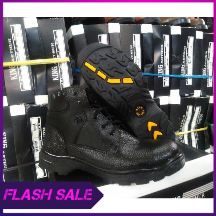 Sepatu safety king arthur   Hitam  40