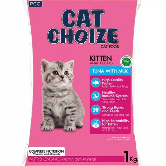 Cat choize kitten 1kg/makanan kucing Cat choize kitten