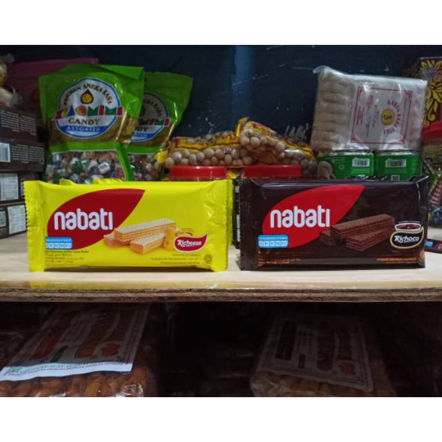 

Nabati Wafer Richeese & Richoco Ekonomis Pack (10BKS x 20gr)