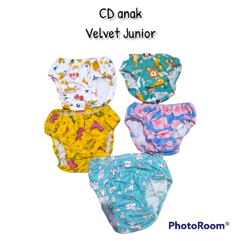 CD anak Velvet Junior ecer / Celana Dalam Anak Velvet Junior