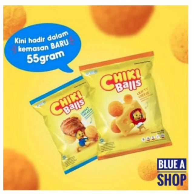 

Chiki Balls Crafty Cheese Rasa Keju 55gr, Ayam 55gr Dan Coklat 55gr