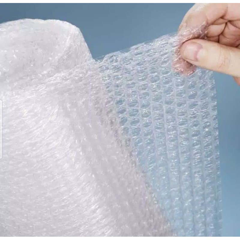 

Tambahan bubble wrap untuk packing