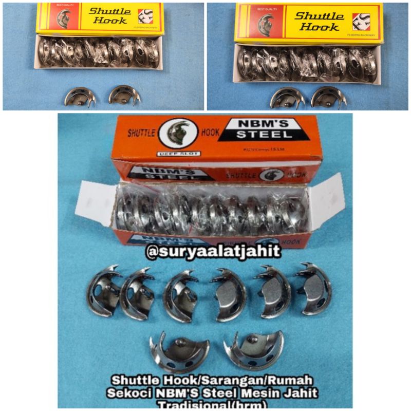 Shuttle Hook/Sarangan Rumah Skoci Mesin biasa =rp.10.500/1pcs