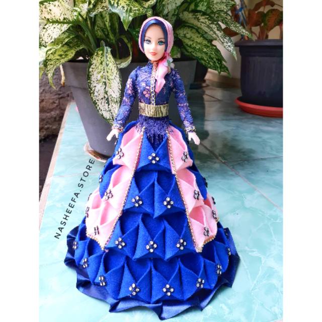 Barbie candy / barbie hijab / tempat permen barbie / barbie hijab rok kantong