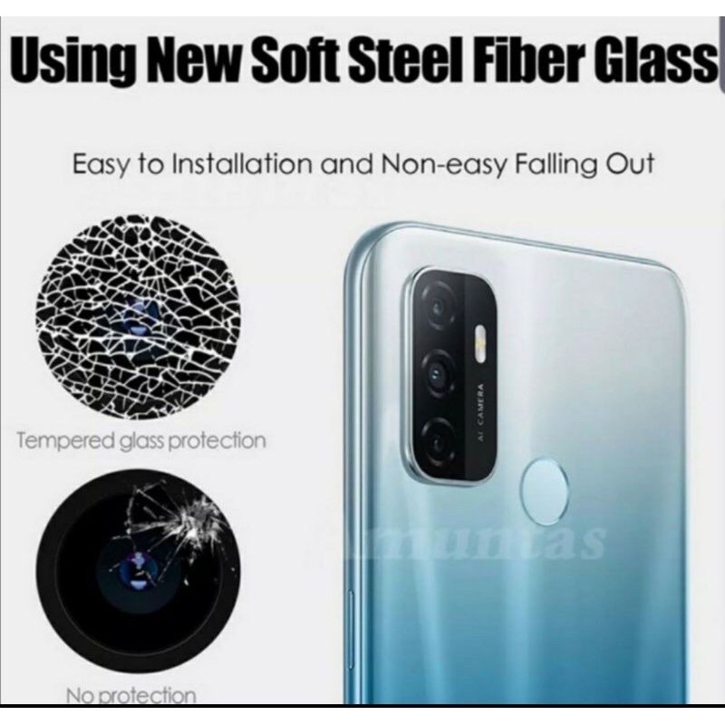 OPPO A53 2020 Tempered Glass Camera Handphone Pelindung Kamera handphone