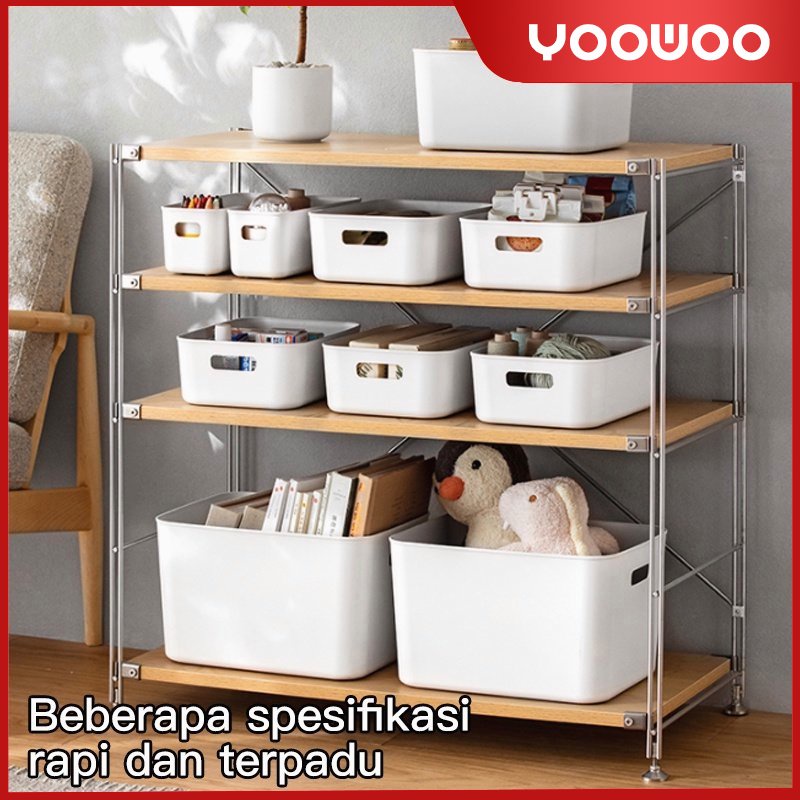 storage box  organizer / Lemari plastik / box organizer/ Kotak penyimpanan putih