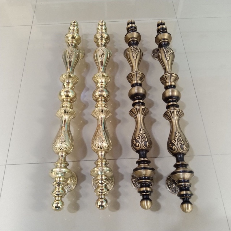 handel payung kuningan / gagang pintu rumah kuningan wungkul