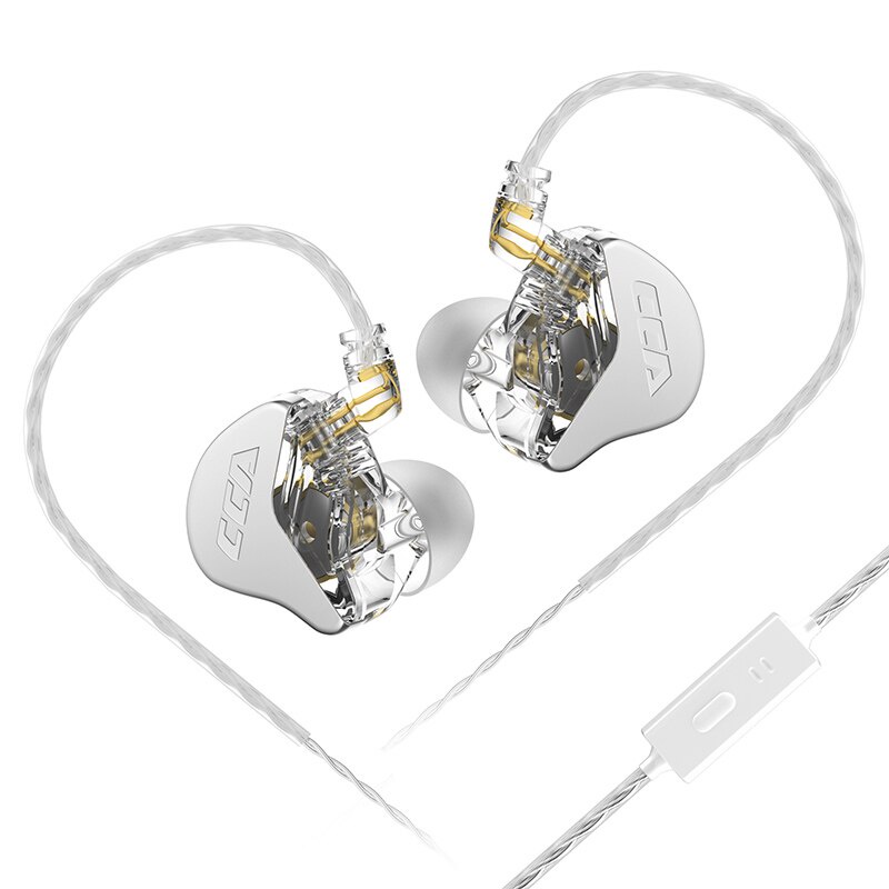 CCA CRA In-ear HIFI Earphone High Polymer Diaphragm Monitor Music Noice Cancelling Headset Sports Running Headphone