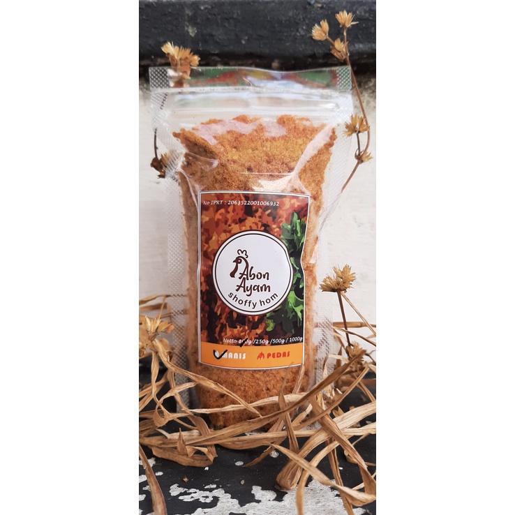 

500 gram Abon Ayam Shoffy Hom 100% dari Ayam Asli