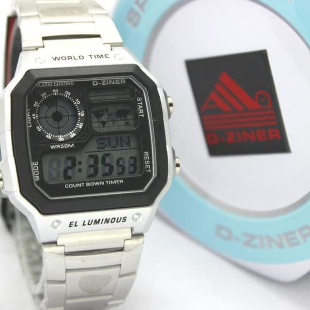 Jam Tangan Pria/Wanita D-Ziner Digital 8235 Original