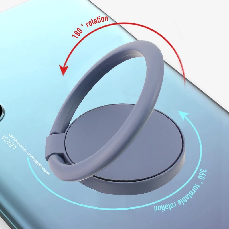 Universal Mobile Phone Finger Ring Holder/ 360° Rotation Metal Finger Stand