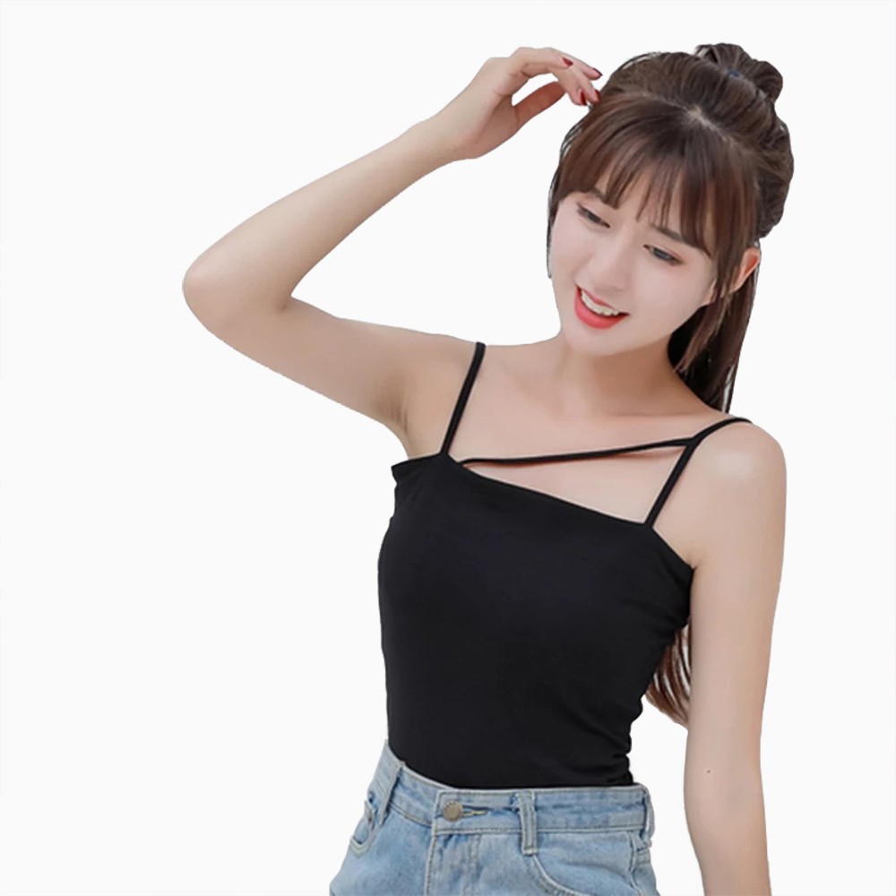 SALE PROMO HEBOH Tanktop Singlet Tali Kecil Fanda  - JCCollections