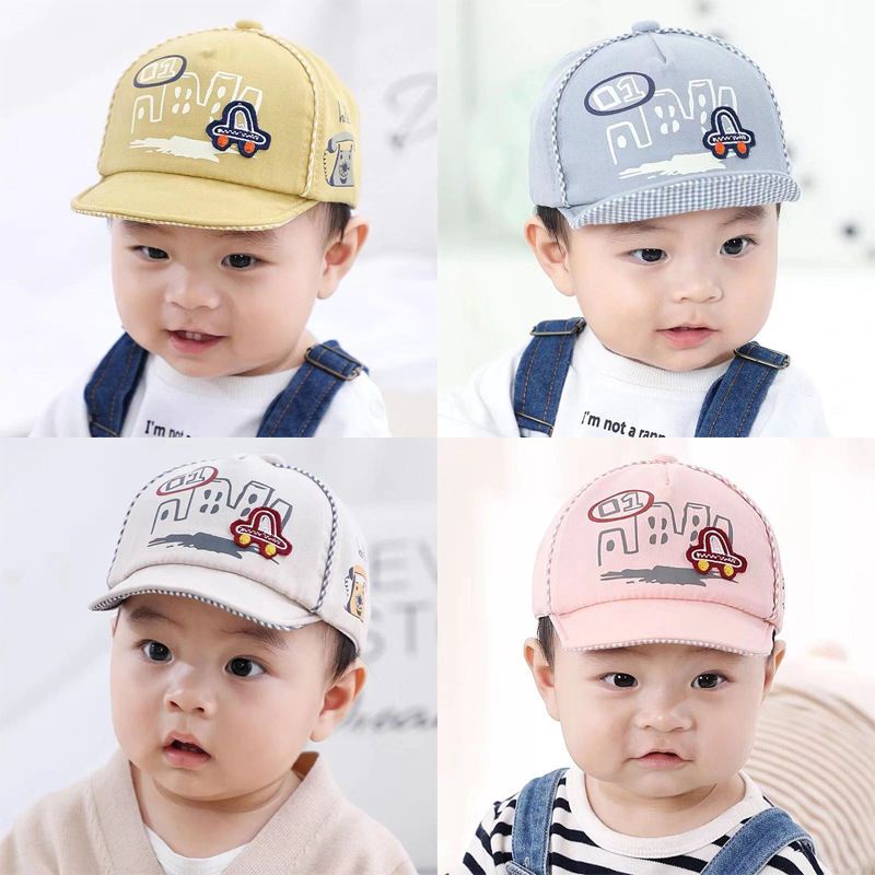 Topi baseball bayi City street Cars 01 baby boy caps import lucu