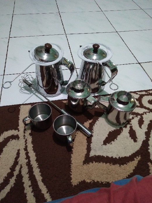 2set Paket Teko Mini Moncong / Thai Tea / Dum-dum