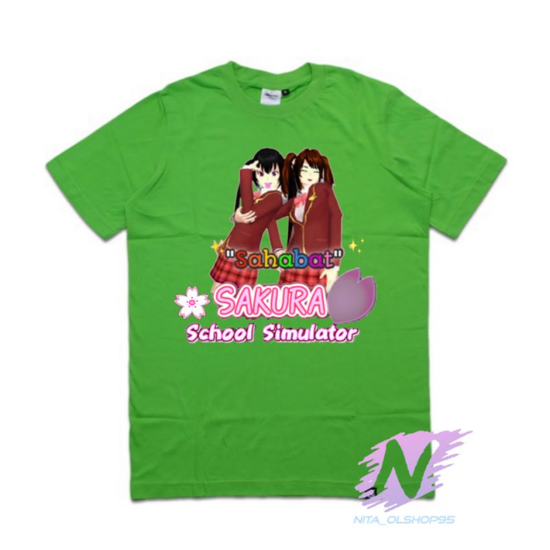 kaos sakura school simulator sahabat kaos anak sakura