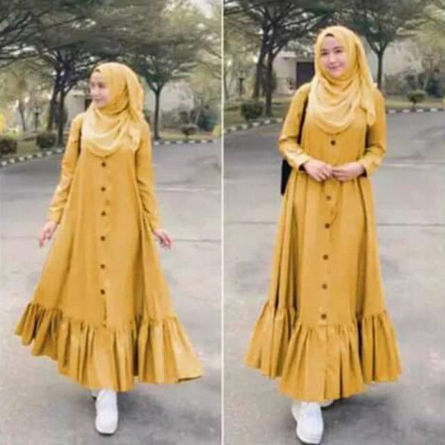 (BAYAR DITEMPAT/COD)Gamis toyobo premium