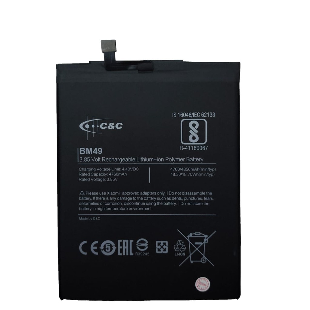 Batre battery baterai Original  Xiaomi Redmi Mi max 1 BM49