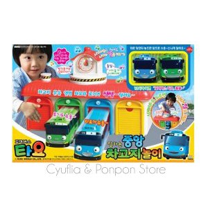 Jual The Little Bus Tayo Play Set Garage   Tayo Rogi Berkualitas
