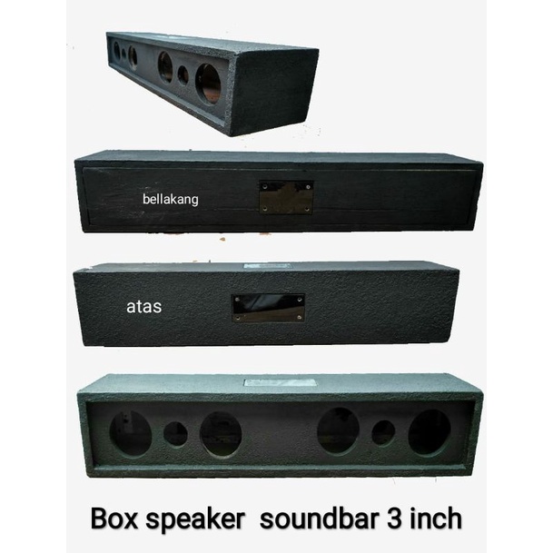 box speaker soundbar 3 inch