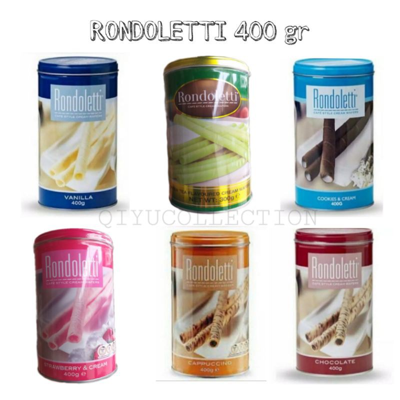 

RONDOLETTI ASTOR KIRIM KE SELURUH INDONESIA WAFER ROLL 400GR