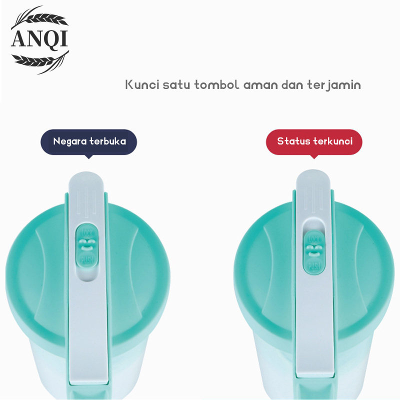 Teko Set 5in 1 Teko Gelas Set/Travel Cup/Water Mug / Cangkir Air Warna Warni Eskan Air Minum
