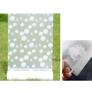 Stiker Kaca Dekorasi Jendela Pintu Etalase Motif Dandelion Stiker Kaca Dekorasi Jendela Pintu Etalase Motif Dandelion