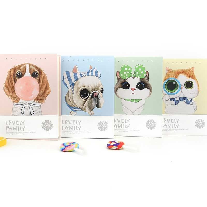 

S3281 Lovely Family Mixed Notebook A6 Buku Kertas Campur A6