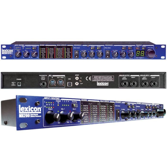 Lexicon MX200 Stereo Reverb/Effects Processor