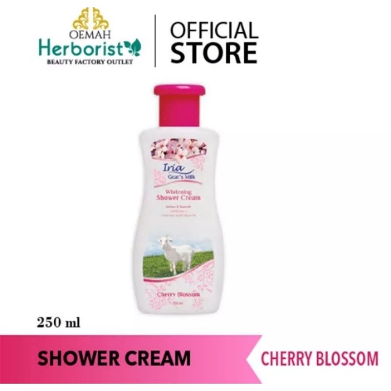 IRIA Goat's Milk Shower Cream Cherry Blossom - 250ml