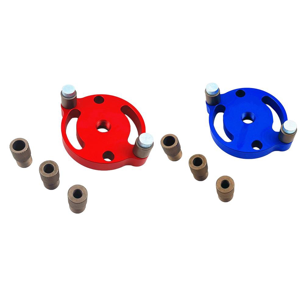 Hole Punch Jig Tool Drill Guide Sleeve for Cabinet Hardware Wood Drilling L/&6