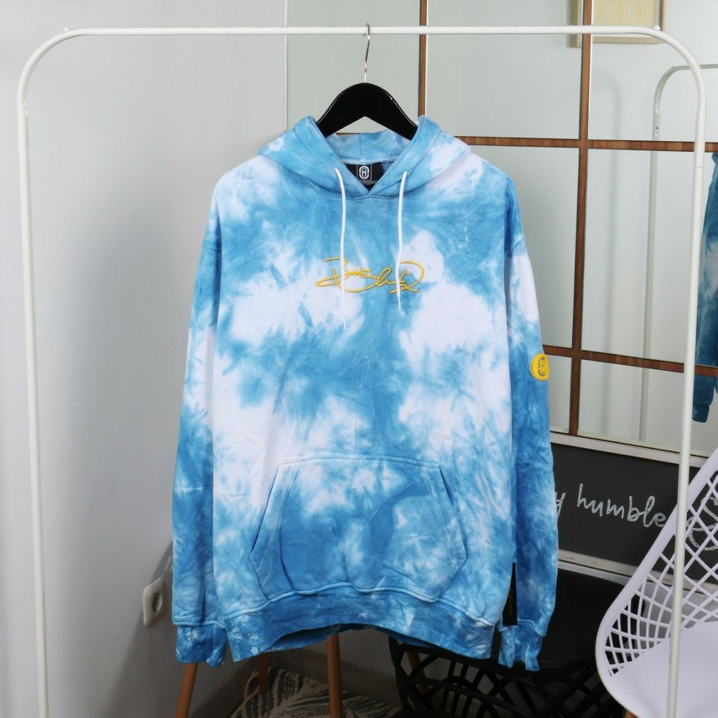 Jaket Sweater Hoodie BSTRTIE DYE – Blue Edition Trendy Casual Unisex Good Brand Quality Stylish