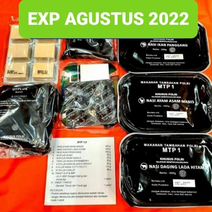 

[COD] Makanan Tambahan Polri Ransum Awet Kenyang Original Camping Outdoor [COD]