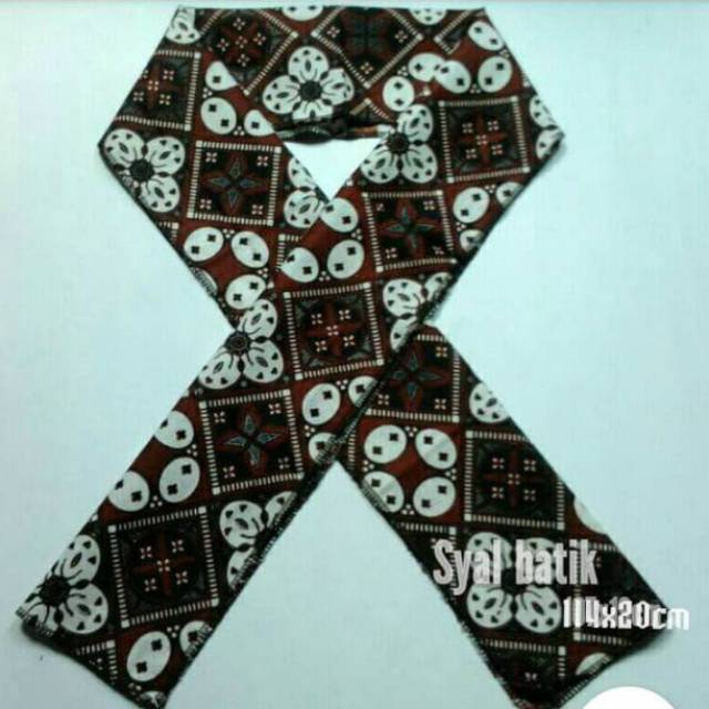 Syal/scarf batik