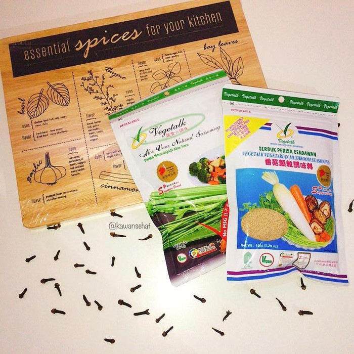 

Ready- Vegetalk Aloe Vera Natural Seasoning 150Gr | Kaldu Sayur Vegetarian