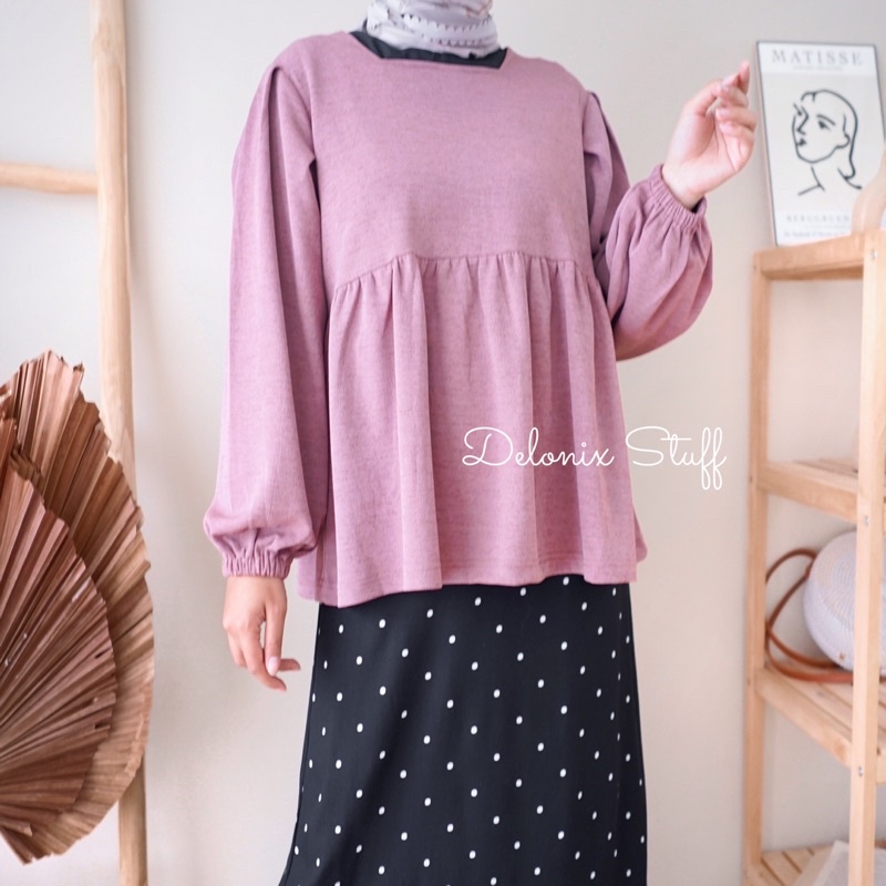 Kinan knit blouse