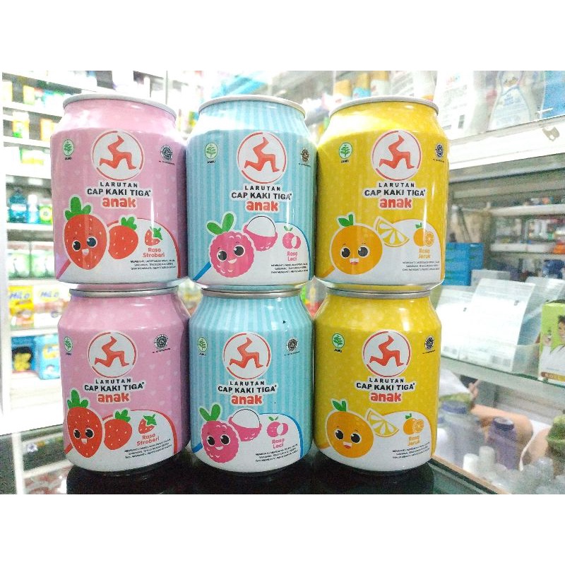 

LARUTAN PENYEGAR CAP KAKI 3 ANAK 250 ML KALENG