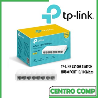 TP-LINK LS1008 SWITCH HUB 8 PORT 10/100Mbps / TPLINK 8PORT
