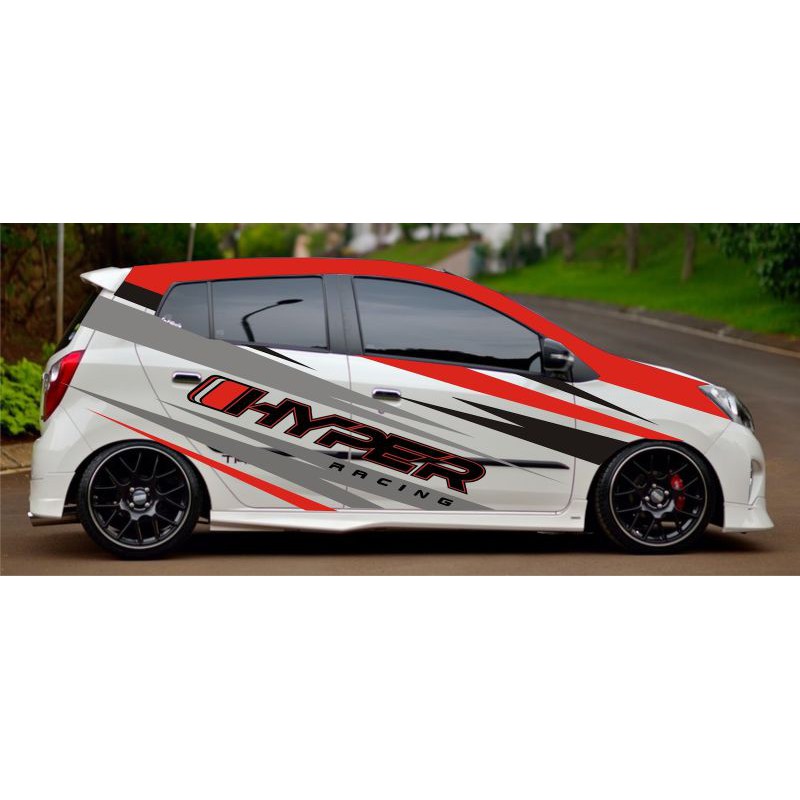 cuting stiker custom mobil AGYA AYLA DATSUN DLL