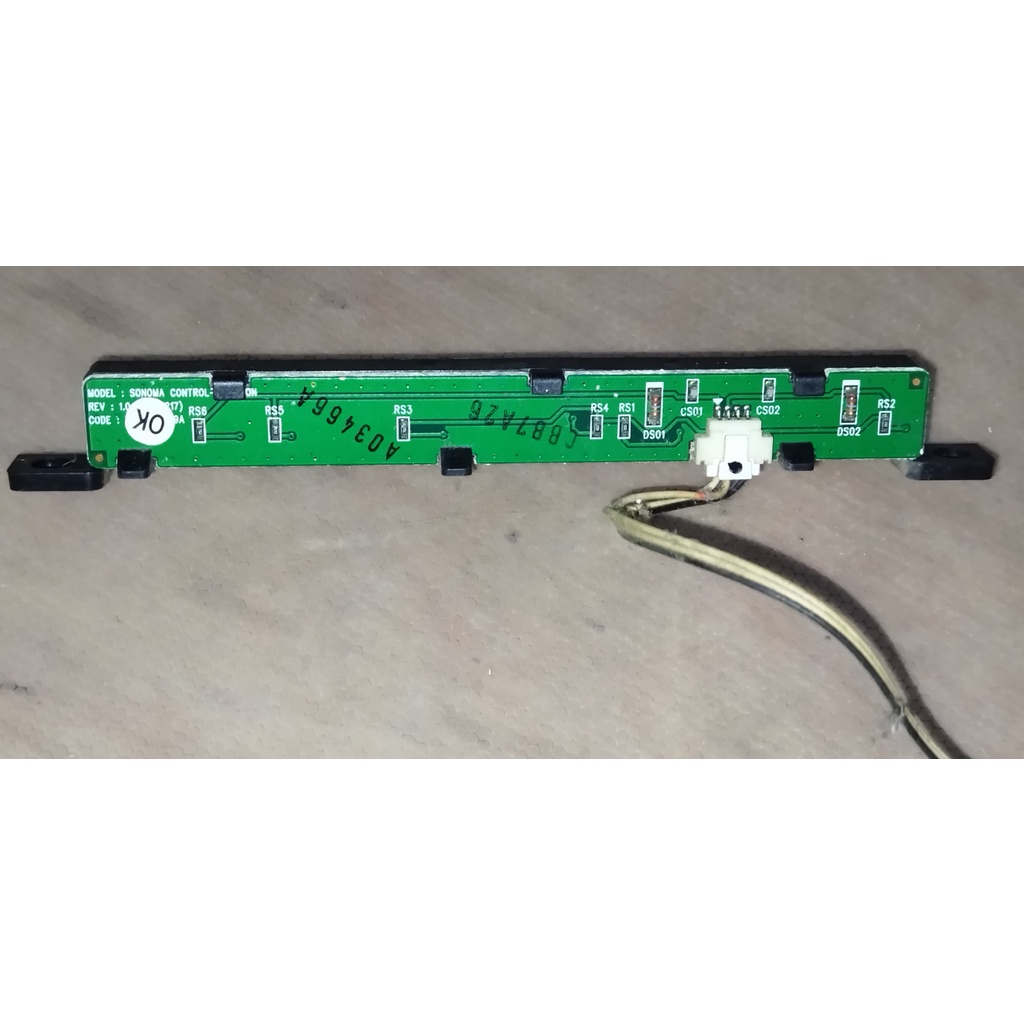 Tombol Menu - IR Sensor Remote TV LCD Samsung LA32S81B