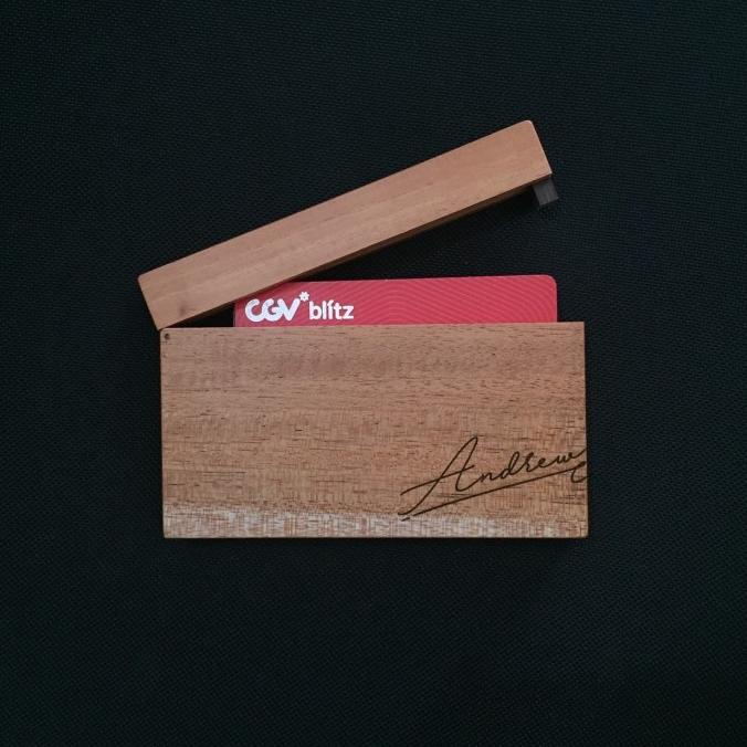 

[[COD]] Name Card Holder / Tempat Kartu Nama / Bisa Custom Grafir Nama / Logo TERPERCAYA Kode 1126