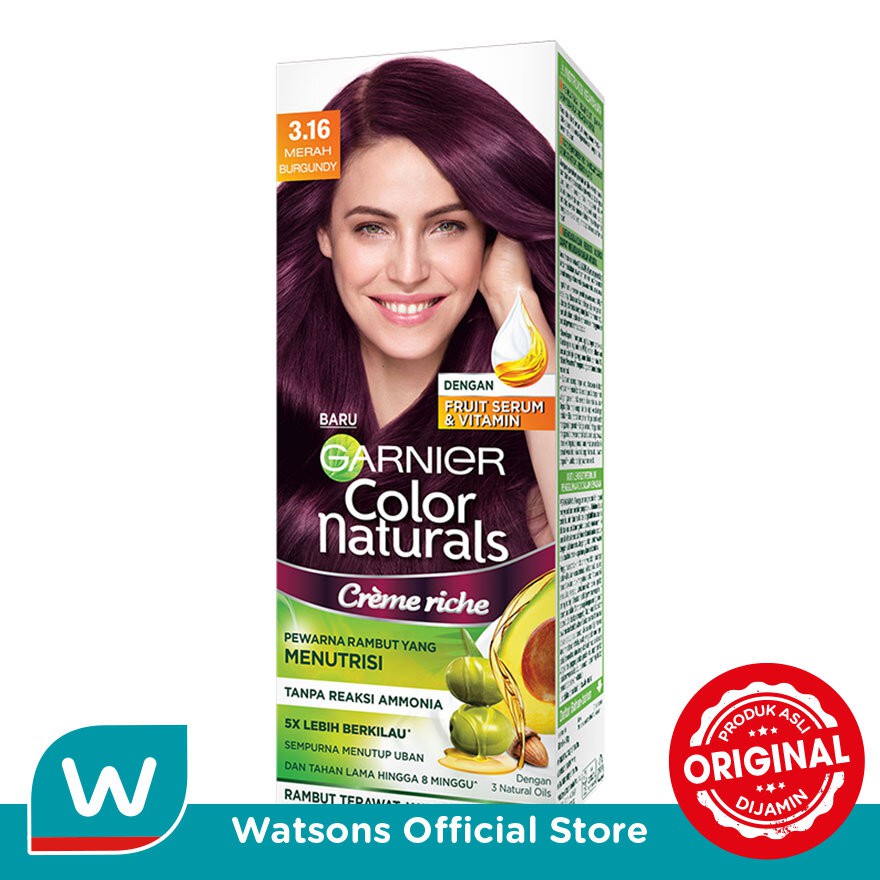 Garnier Hair Total Advanced Fresh 150g New Color Natural Burgundy 316