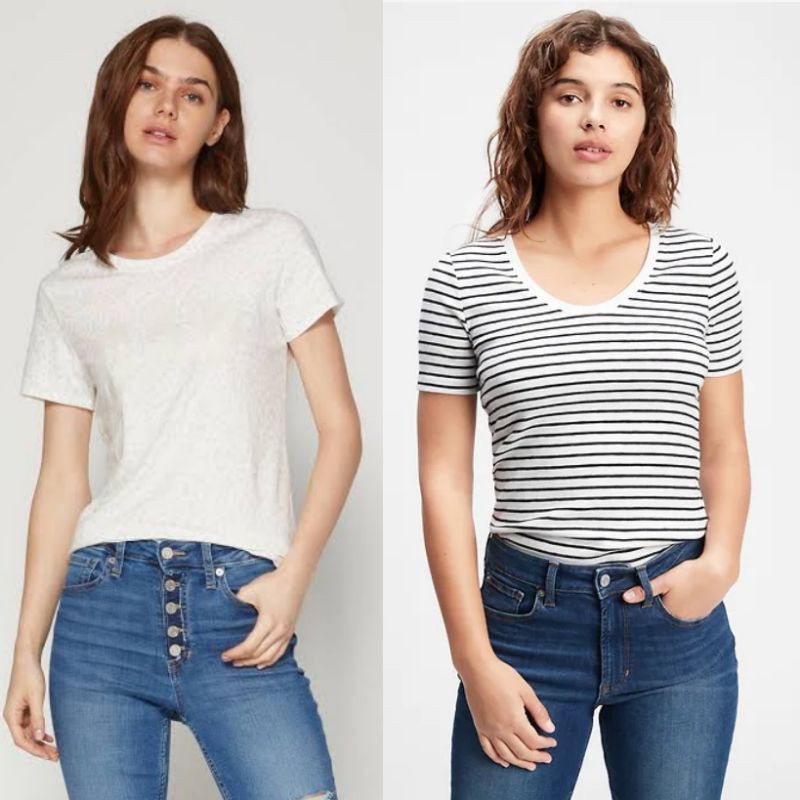 Kaos Wanita Gap - Remaja Dewasa